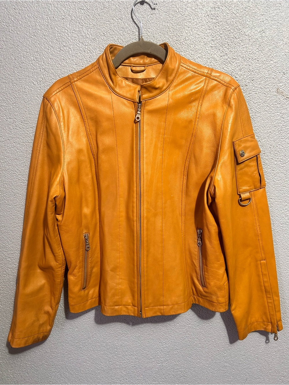 Vintage Wilsons Maxima 100% leather jacket size large